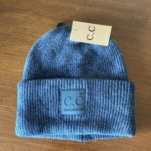 NWT C.C. Grey tie dye beanie